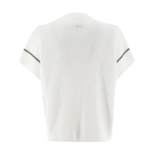 Knitwear > V-neck Knitwear - - Brunello Cucinelli - Modalova