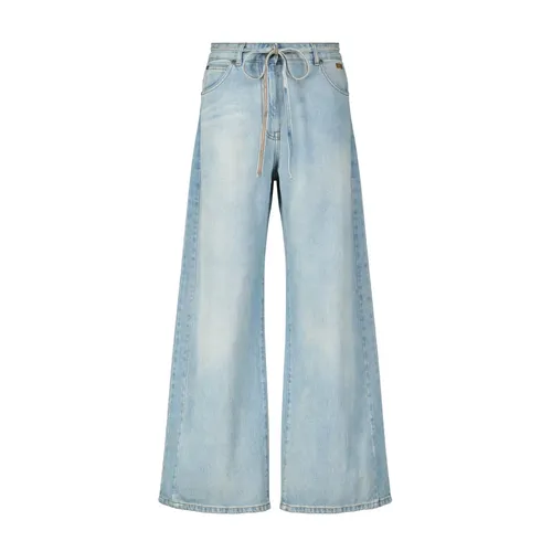 Msgm - Jeans > Wide Jeans - Blue - Msgm - Modalova