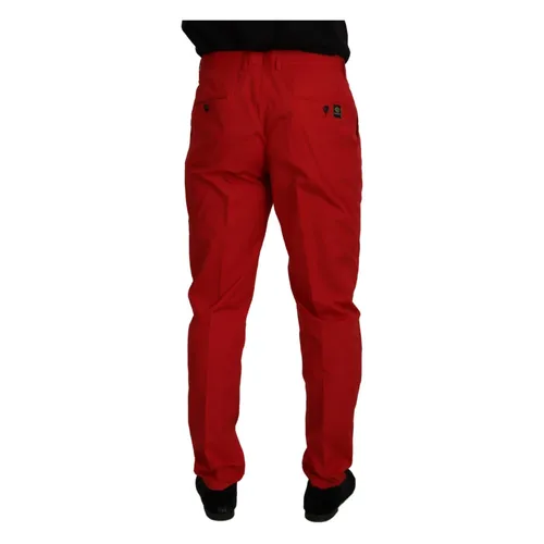 Trousers > Slim-fit Trousers - - Dolce & Gabbana - Modalova