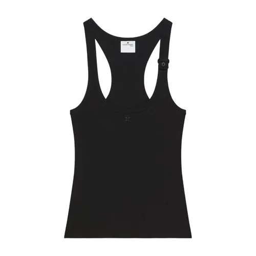 Tops > Sleeveless Tops - - Courrèges - Modalova