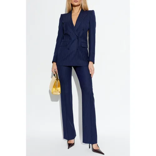 Trousers > Straight Trousers - - Tom Ford - Modalova
