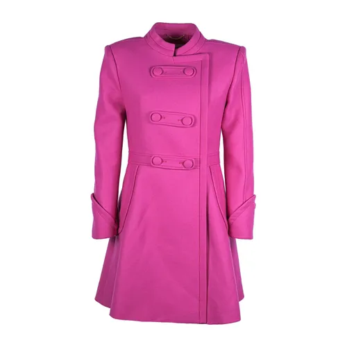 Coats > Double-Breasted Coats - - Moschino - Modalova