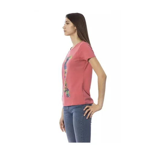 Trussardi - Tops > T-Shirts - Red - Trussardi - Modalova