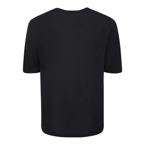 Lardini - Tops > T-Shirts - Black - Lardini - Modalova