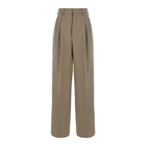 Trousers > Wide Trousers - - Ami Paris - Modalova