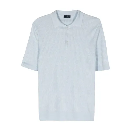 Barba - Tops > Polo Shirts - Blue - Barba - Modalova