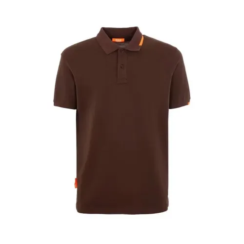 Suns - Tops > Polo Shirts - Brown - Suns - Modalova