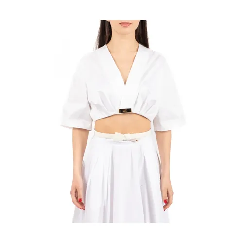 Blouses & Shirts > Blouses - - Elisabetta Franchi - Modalova