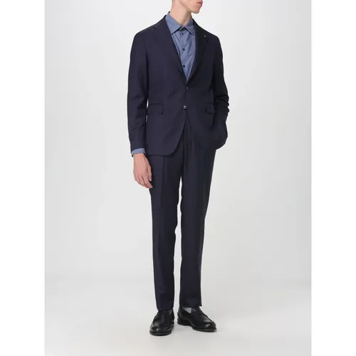 Suits > Suit Sets > Single Breasted Suits - - Tagliatore - Modalova