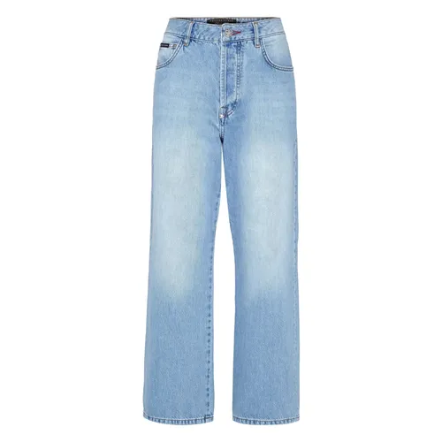 Jeans > Cropped Jeans - - Philipp Plein - Modalova