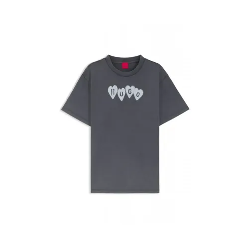 Hugo - Tops > T-Shirts - Black - Hugo - Modalova