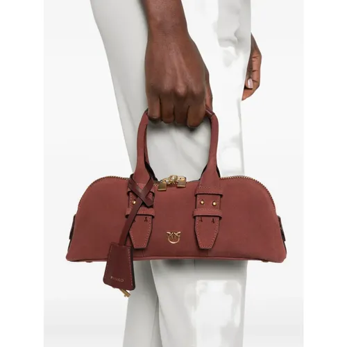 Pinko - Bags > Handbags - Brown - Pinko - Modalova