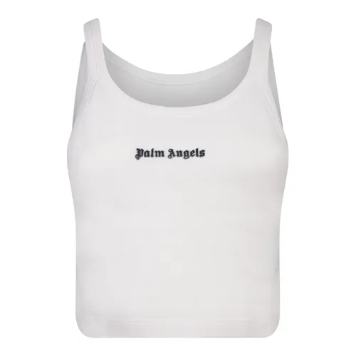 Tops > Sleeveless Tops - - Palm Angels - Modalova