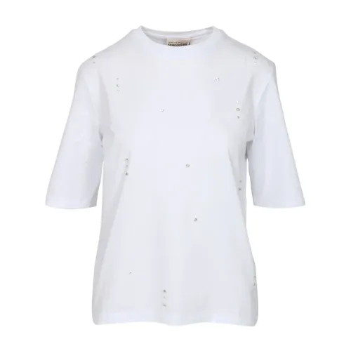 Tops > T-Shirts - - Semicouture - Modalova
