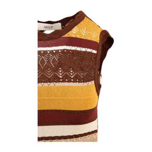 Dresses > Day Dresses > Knitted Dresses - - Akep - Modalova
