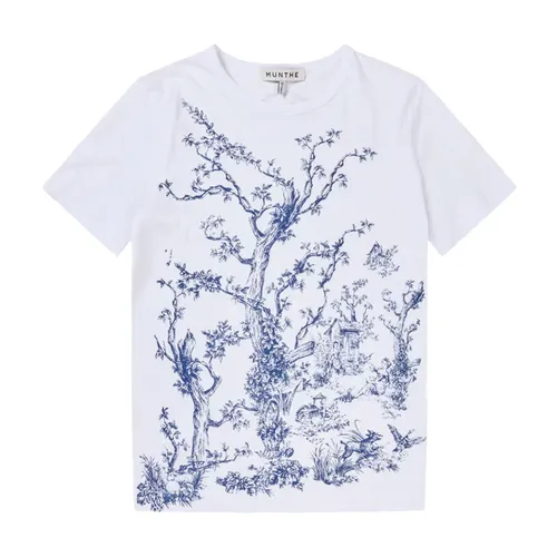 Munthe - Tops > T-Shirts - White - Munthe - Modalova