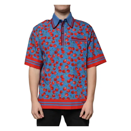 Shirts > Short Sleeve Shirts - - Dolce & Gabbana - Modalova