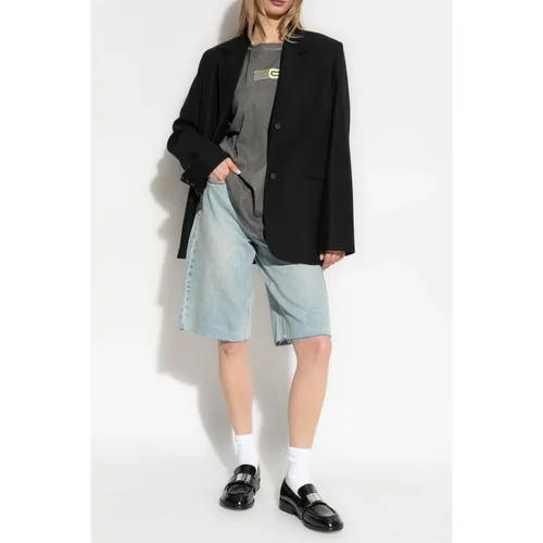 Gestuz - Tops > T-Shirts - Gray - Gestuz - Modalova