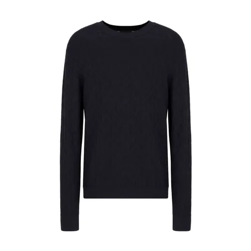 Knitwear > Round-neck Knitwear - - Armani Exchange - Modalova