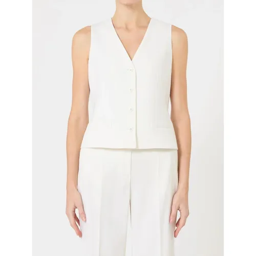 Jackets > Vests - - Max Mara Studio - Modalova