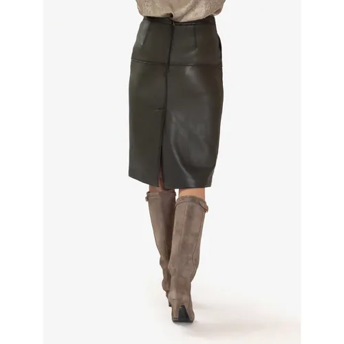 Skirts > Leather Skirts - - P.a.r.o.s.h. - Modalova
