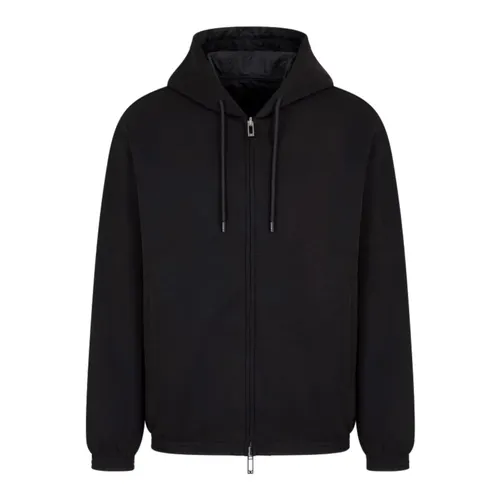 Sweatshirts & Hoodies > Zip-throughs - - Emporio Armani - Modalova