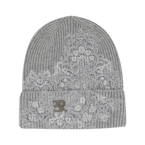 Accessories > Hats > Beanies - - Ermanno Scervino - Modalova