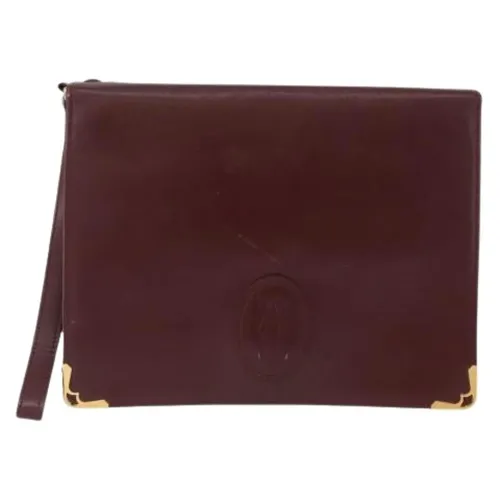 Pre-owned > Pre-owned Bags > Pre-owned Clutches - - Cartier Vintage - Modalova