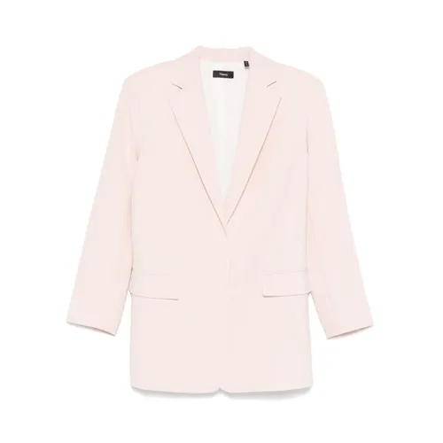 Theory - Jackets > Blazers - Pink - Theory - Modalova