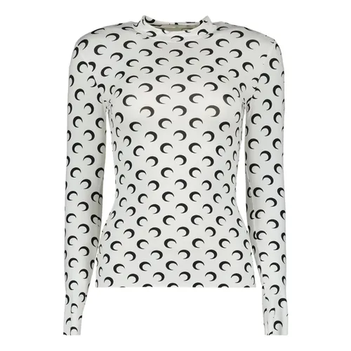 Tops > Long Sleeve Tops - - Marine Serre - Modalova