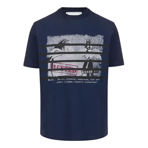 Iceberg - Tops > T-Shirts - Blue - Iceberg - Modalova