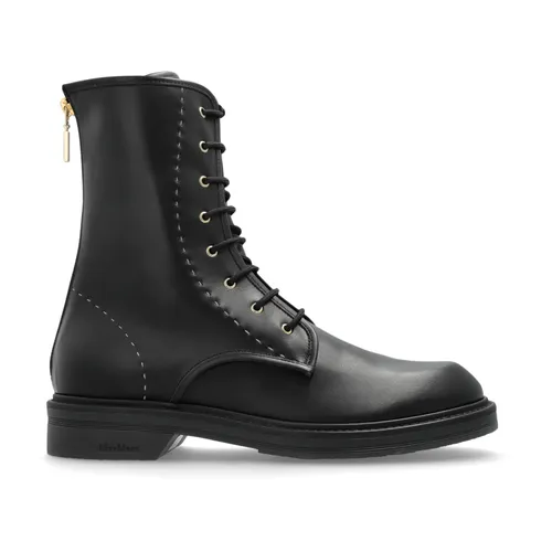 Shoes > Boots > Lace-up Boots - - Max Mara - Modalova