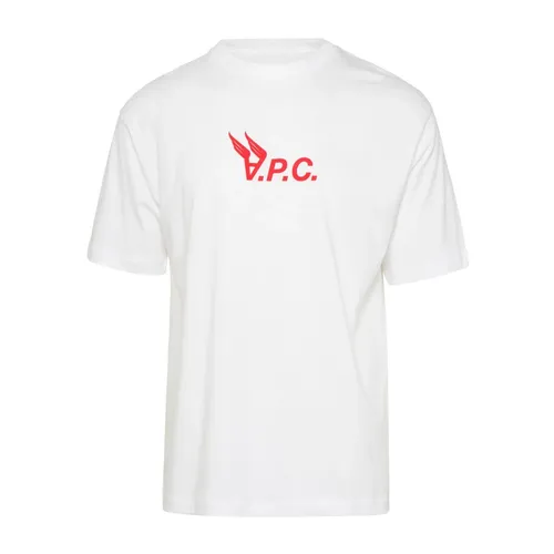 A.p.c. - Tops > T-Shirts - White - A.p.c. - Modalova