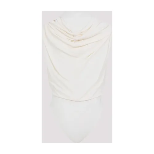 Alaïa - Tops > Body - Beige - Alaïa - Modalova