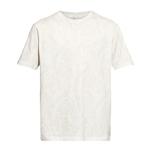 Etro - Tops > T-Shirts - Beige - Etro - Modalova
