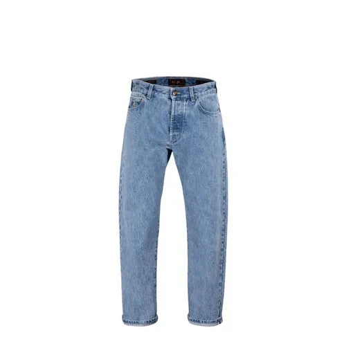 Jeans > Straight Jeans - - Moorer - Modalova