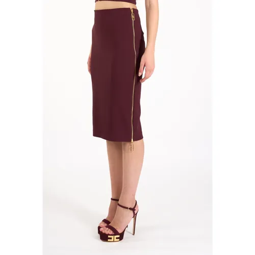 Skirts > Pencil Skirts - - Elisabetta Franchi - Modalova
