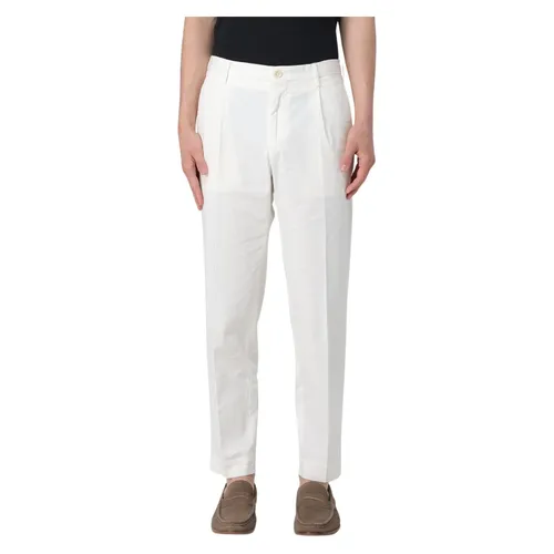 Trousers > Straight Trousers - - Incotex - Modalova