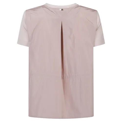 Herno - Tops > T-Shirts - Pink - Herno - Modalova
