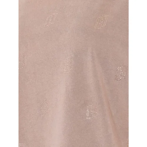 Liu Jo - Tops > T-Shirts - Beige - Liu Jo - Modalova