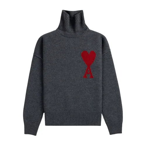 Knitwear > Turtlenecks - - Ami Paris - Modalova