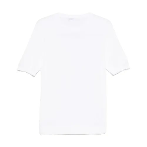 Malo - Tops > T-Shirts - White - Malo - Modalova