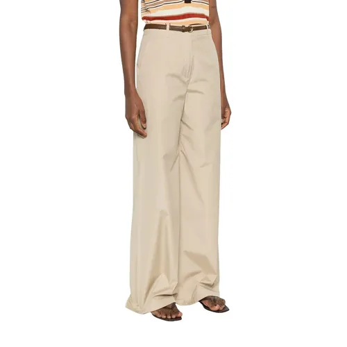 Trousers > Wide Trousers - - Max Mara Studio - Modalova
