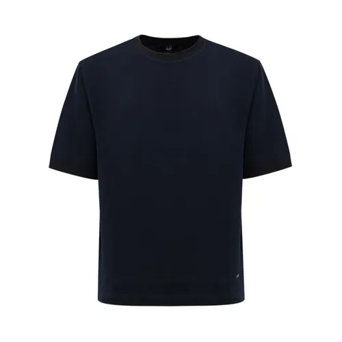 Dunhill - Tops > T-Shirts - Blue - Dunhill - Modalova