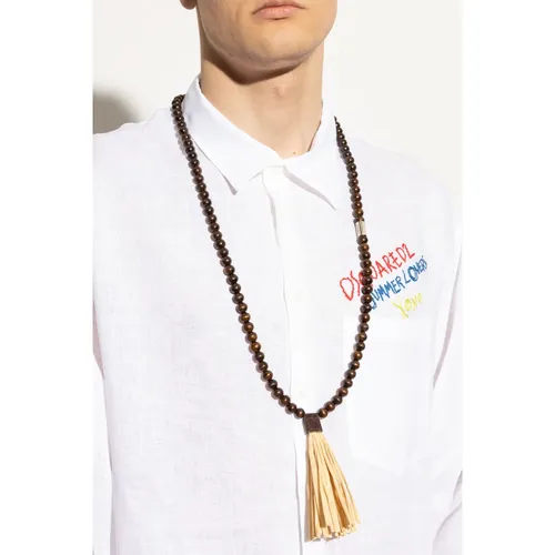 Accessories > Jewellery > Necklaces - - Dsquared2 - Modalova