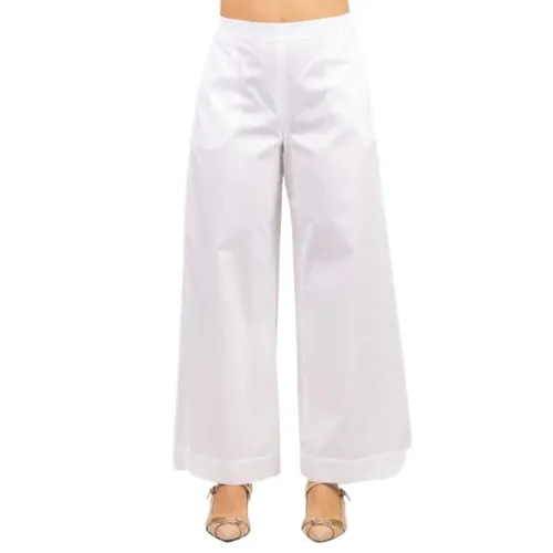 Trousers > Wide Trousers - - Max Mara Studio - Modalova