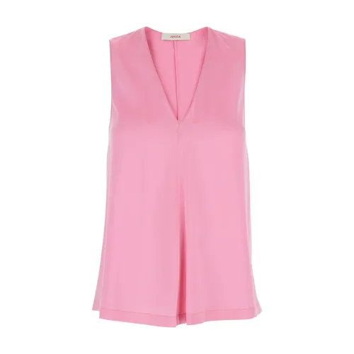Tops > Sleeveless Tops - - Jucca - Modalova