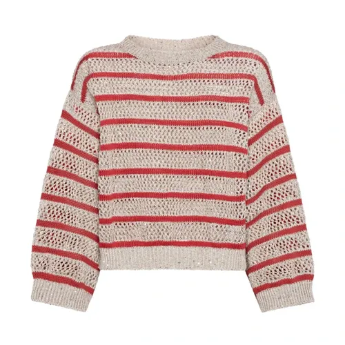 Knitwear > Round-neck Knitwear - - Brunello Cucinelli - Modalova