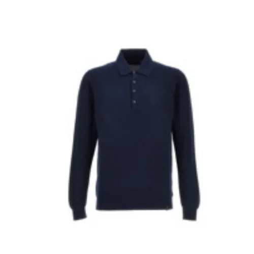 Fay - Tops > Polo Shirts - Blue - Fay - Modalova