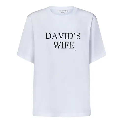 Tops > T-Shirts - - Victoria Beckham - Modalova